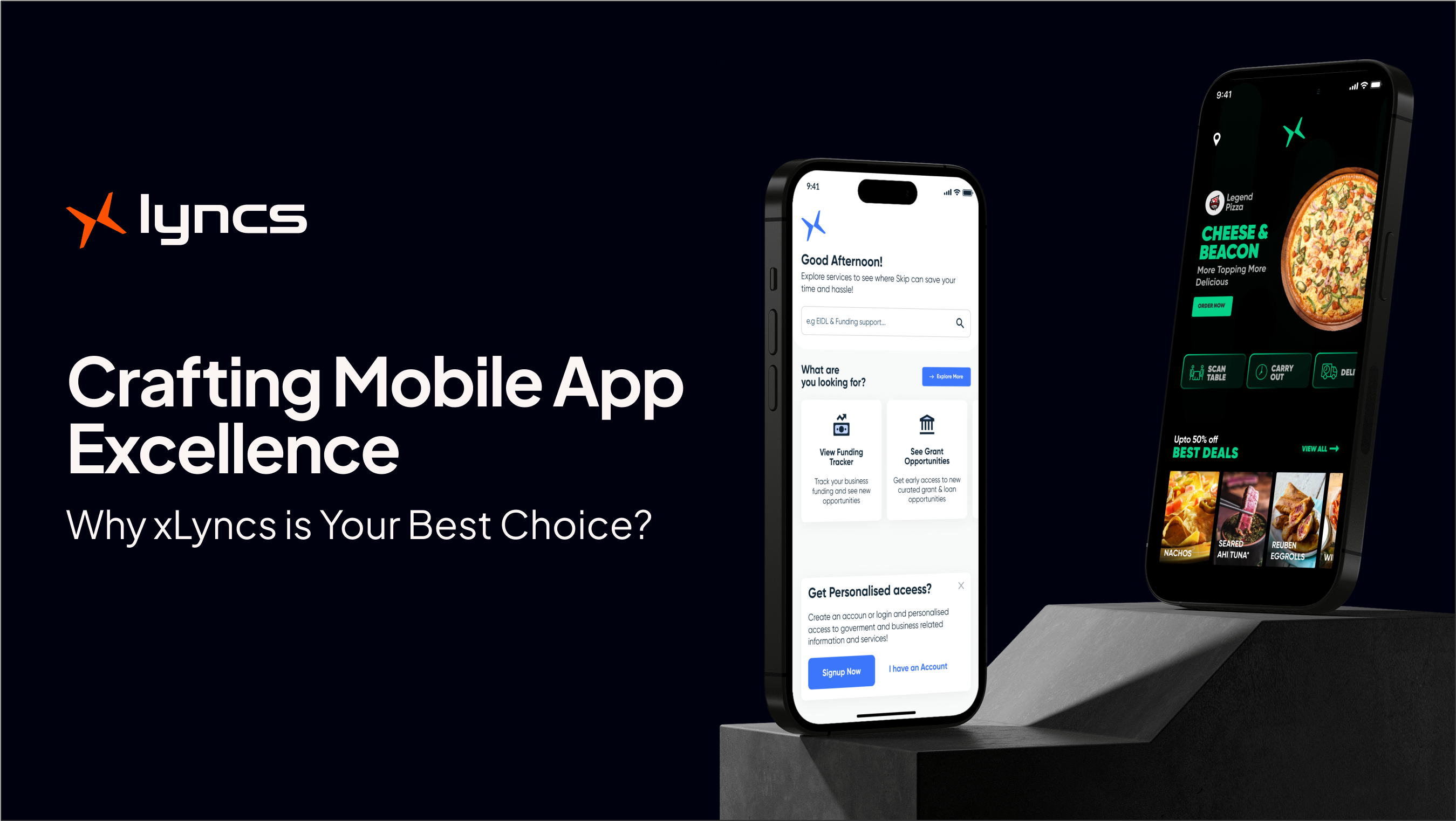 Crafting Mobile App Excellence: Why #xLyncs is Your Best Choice
